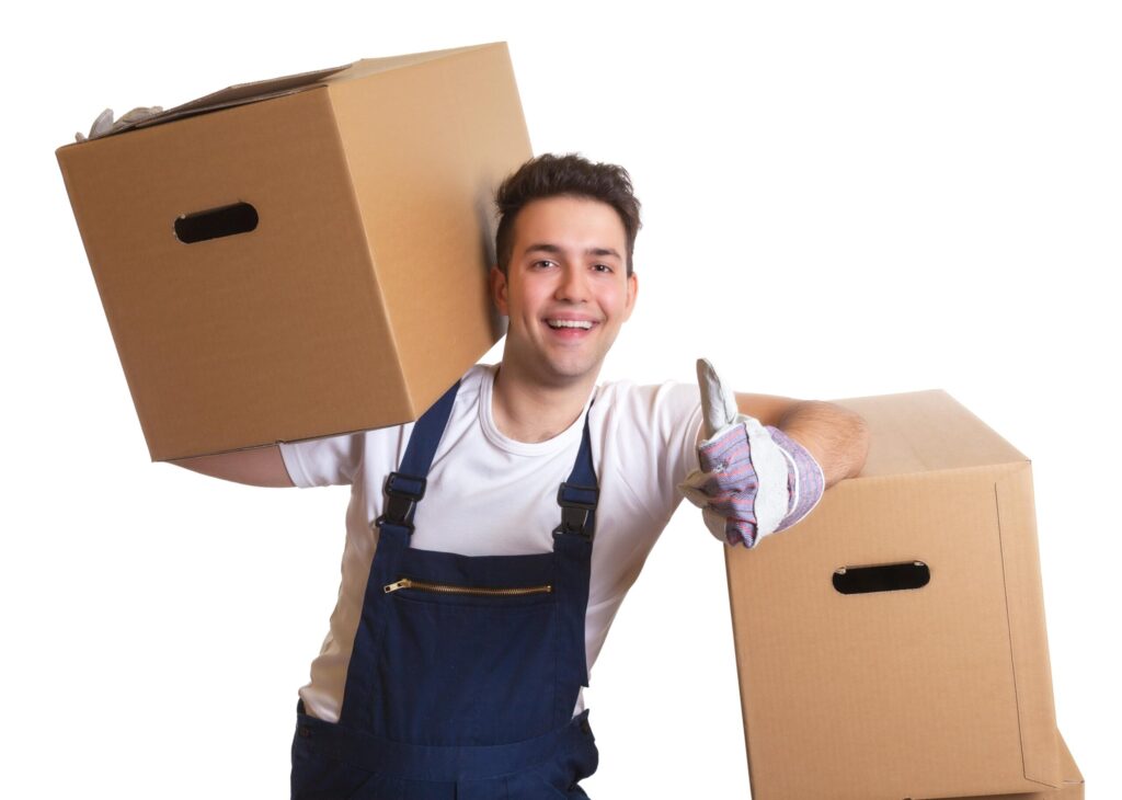 Ein erfahrener Mitarbeiter der Entrümpelung Eisenhammer koordiniert eine diskrete Wohnungsräumung in Linnich.